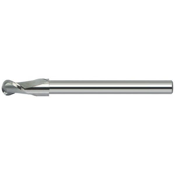 Mastercut Tool 6x6x6x150 2FL Square 40° Helix X-Long Endmill Short Flute5mm Neck Diameter, 20mm Reach 536-402
